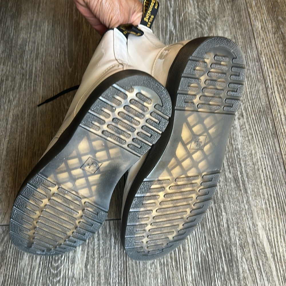 Dr. Martens White Combat Boots - Picture 12 of 12